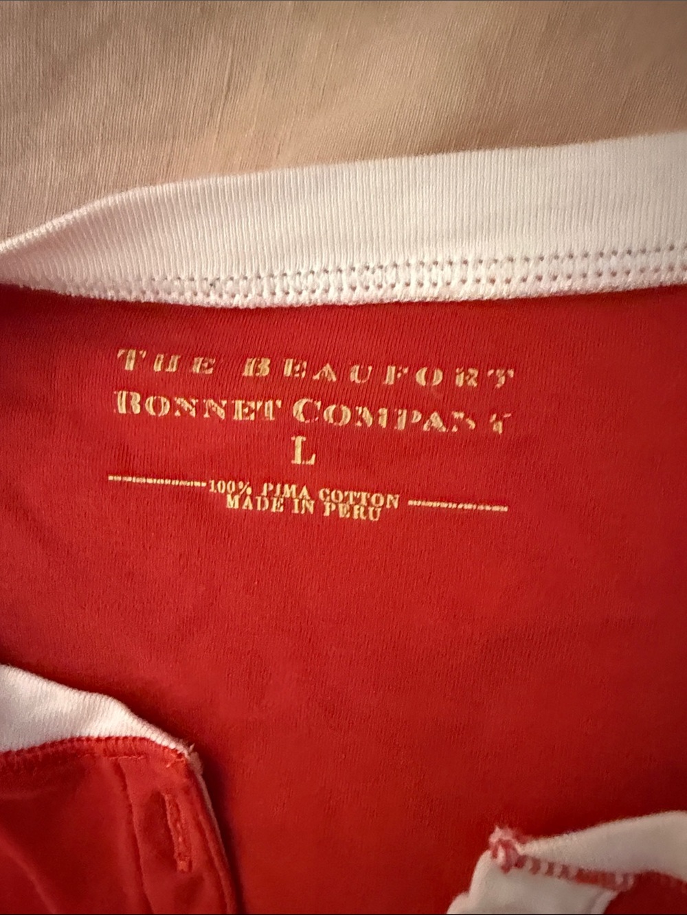 The Beaufort Bonnet Company Red PJS Adult Top & Bottoms - L